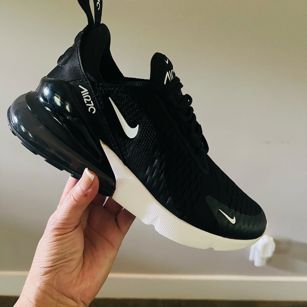Nike Air Max 270 Black and White Sneakers